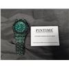 Image 1 : Pintime Watch w/ Manual and Original Box Stainless Steel back (Works)