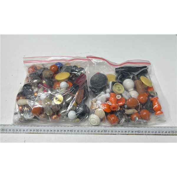 2 Bags of Vintage Hardware