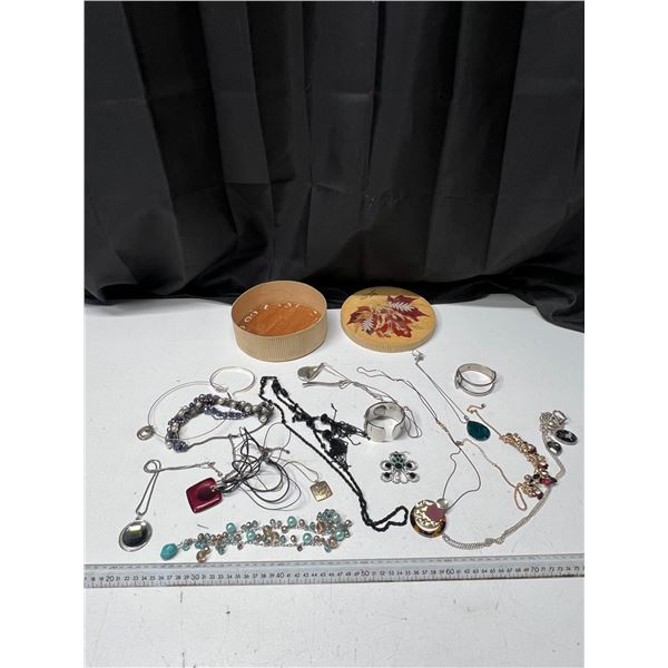 Container of Costume Jewelry