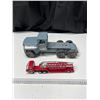 Image 1 : Nylint Metal Toy Tow Truck and Tonka Fire Truck