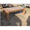 Image 4 : Wood Dining Room Table (Fine Condition) 79"x39"x30.5"