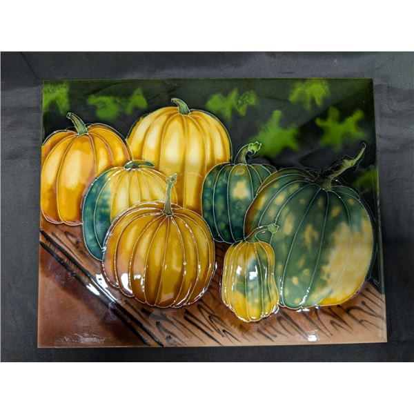 Pumpkin Wall Décor Plaque (Excelent Condition)