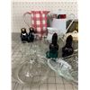 Image 2 : VARIOUS CHINA HUTCH CONTENTS SALT AND PEPPERS ETC