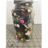Image 2 : BLUE RIBBON JAR OF BUTTONS