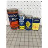 Image 1 : LOT OF VINTAGE TIRE PATCH TINS AND VARCON HANDY OILER