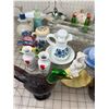 Image 2 : LOT OF VINTAGE GLASS COLLECTIBLES AVON ETC
