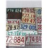 Image 1 : LOT OF SASKATCHEWAN LICENCE PLATES *1940 REPAINTED*