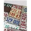 Image 3 : LOT OF SASKATCHEWAN LICENCE PLATES *1940 REPAINTED*