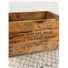 Image 2 : VINTAGE WOODEN CIL SHOTGUN SHELL CRATE