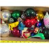 Image 2 : Box of christmas tree ornaments