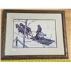 Image 1 : Alan sapp print picture- 16.5" by 21"