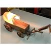 Image 1 : Wooden Covered Wagon Switch Lamp - works