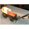 Image 2 : Wooden Covered Wagon Switch Lamp - works