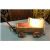 Image 6 : Wooden Covered Wagon Switch Lamp - works