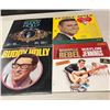 Image 1 : 4 Vintage Country & Rock Records - Buddy Holly, George Jones, Waylon Jennings