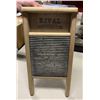 Image 1 : Rival Vintage Wooden Washboard