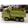Image 1 : Vintage Green Metal Tonka Dump Truck
