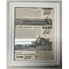 Image 1 : Case 300, 400 & 500 Framed Picture Advertisement