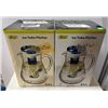 Image 2 : 2 Felli Ice Tube Pitchers - New Old Stock, Never Used