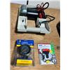 Image 2 : 2: Tachometer - not ever used, KDS Tape Belt Clip, Portable Air Pump