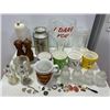 Image 1 : Salt & Pepper Shakers, Sundae cups, Mugs, Misc. Items