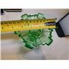 Image 8 : 402.  URANIUM GLASS SINGLE CANDLESTICK GLOWS