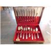 Image 1 : 412   SILVER PLATE CUTLERY SET, AS SHOWN