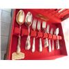 Image 2 : 412   SILVER PLATE CUTLERY SET, AS SHOWN
