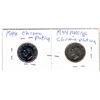 Image 2 : 456.  1944 FIVE CENT MISSING CHROME, AND CHROME PLATED VARIETIES
