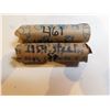 Image 1 : 461.  2 ROLLS 1954 STEEL FIVE CENTS