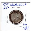 Image 2 : 481.  1912 NEWFOUNDLAND TWENTY-FIVE CENT