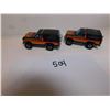Image 2 : 504.  VINTAGE HOT WHEELS 1980 AND 1982 FORD BRONCO