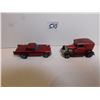 Image 1 : 510.  TWO SCARCE BURGANDY COLOURED 1977 HOTWHEELS VEHICLES