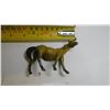 Image 3 : 511.  DURHAM INDUSTRIES CAST METAL HORSE FIGURINE, 1976