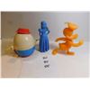 Image 2 : 515.  FISHER PRICE HUMPTY DUMPTY TOY AND 2 MARX DISNEY PLASTIC TOYS