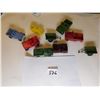 Image 2 : 526.  VINTAGE PLASTIC TOY JEEPS AND WAGONS