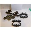 Image 2 : 558.  VINTAGE DRAWER PULLS