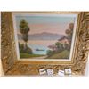Image 2 : 584.  ANTIQUE BELGIAN PAINTING, ORNATE FRAMES