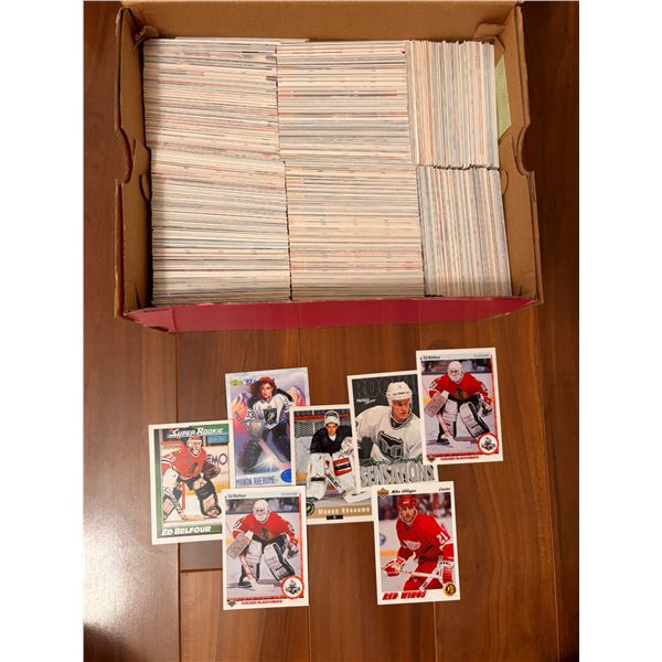 Box of Assorted Hockey Cards