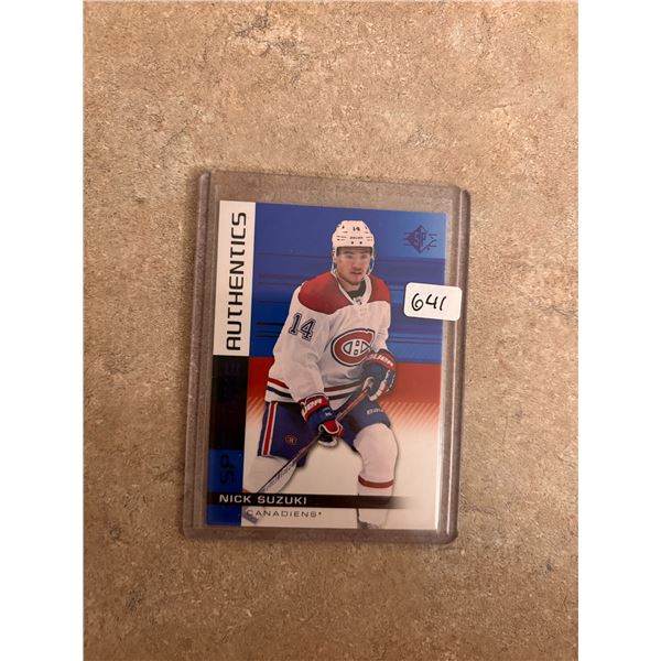 Nick Suzuki - Rookie Card