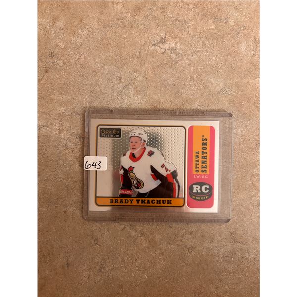 Brady Tkachuk - Rookie Card