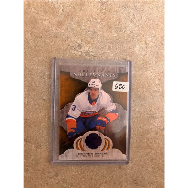Matthew Barzal - Jersey Card