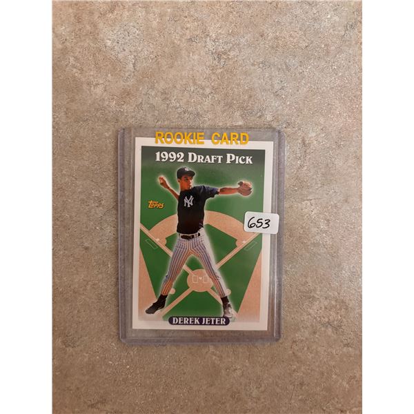 Derek Jeter - Rookie Card