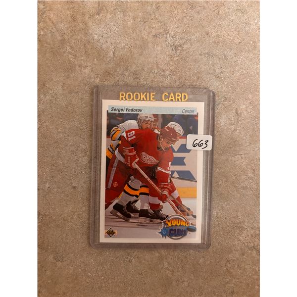 Sergei Federov - Young Guns - Rookie Card