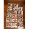 Image 1 : Assorted Rookie Cards - 2 Sheets (18 Hockey Cards)