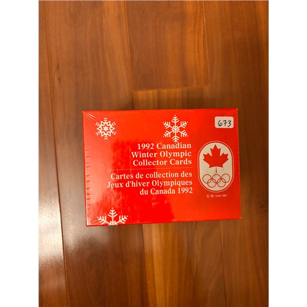 1992 Canadian Winter Olympics Sealed Trading Card Set