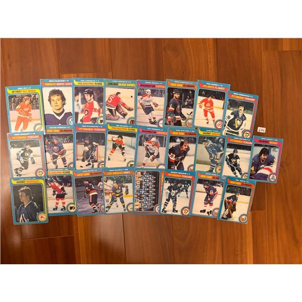 1979-80 OPC Hockey Cards (25)