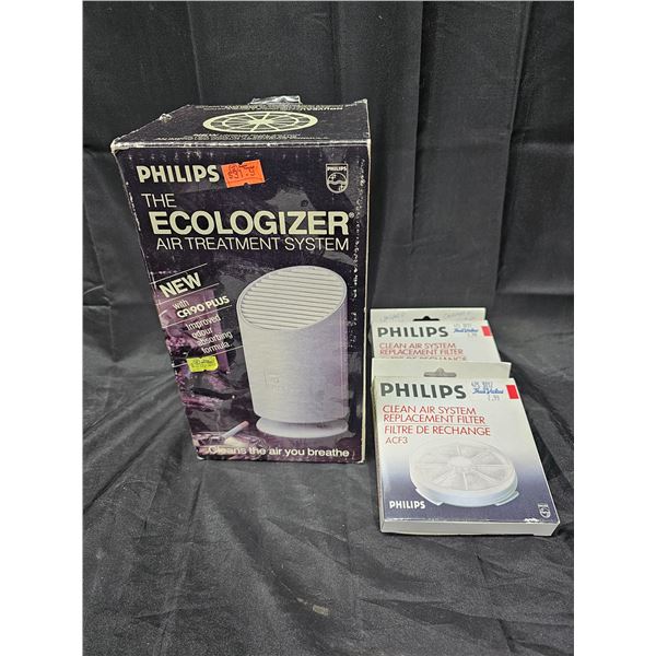 Philips Air Treatment System and (2) Filters