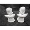 Image 3 : Porcelain Bell Angels 2pk with Original Box