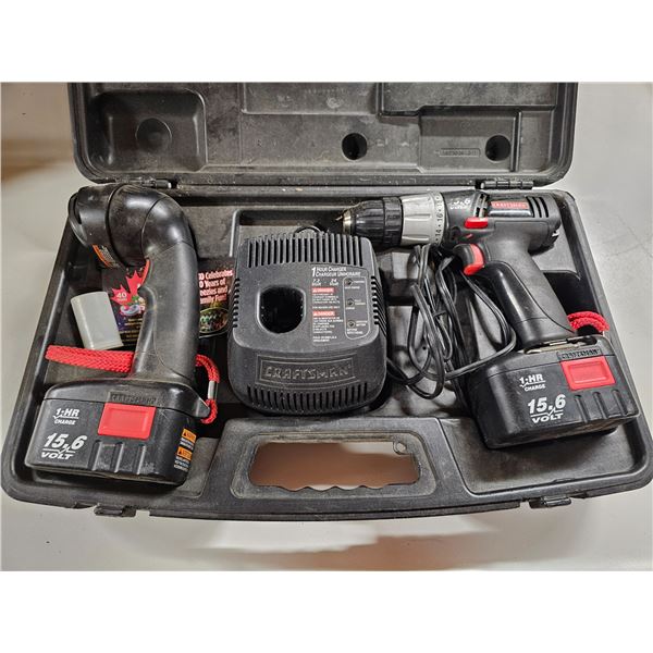Craftsman Drill and Flashlight Set
